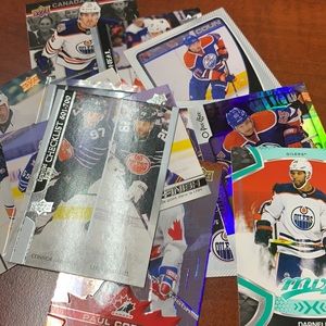 3/$10 15 cards from your Edmonton Oilers
